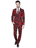 SUITMEISTER Black Bloody Halloween Costume | Mens Slim Fit XL | The Suit Includes Matching Blazer...
