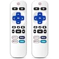 (Pack of 2) Remote Control Only for TCL Onn Hisense Sharp Philips Westinghouse Insignia Element TLC Roku Smart TV Ruko Ruku Roko Remotes Replacement-1 Year Warranty