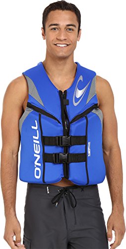 O'Neill Men's Reactor USCG Life Vest, Pacific/Lunar/Black,Small