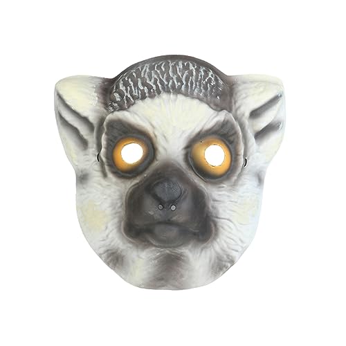 EHOTER Masque d'Halloween pour cosplay, bal masqué, accessoire de cosplay, accessoires de fête d'Halloween, horreur, décoration effrayante pour fête, festival, club (hyènes)