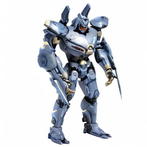 NECA Pacific Rim - The Essential Jaeger "Striker Eureka" 7" Deluxe Action Figure