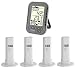 Produktbild Profi-Temperaturlogger Klimalogg Pro Spezial 30.3039.10.spezial anthrazit incl. 4 Stück Temperatur Funksender 30.3182