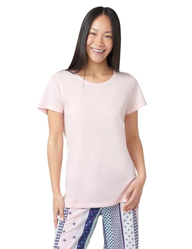 Image of HUE Women's Summer Vacation Pajama Separates, Soft, Whimsical Print Pjs with Tropical Beach Themes, Flip Flops, Cocktails