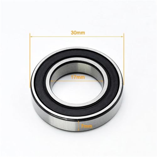 Roulement 6903ZZ en acier chromé haute précision 17 mm de diamètre intérieur