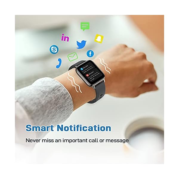 Smart-Watch-mebossco-Fitness-Tracker-for-Women-Men-169-Inch-Smartwatch-with-Sleep-Heart-Rate-Monitor-IP68-Waterproof-Sports-Watch-with-Step-Counter-Fitness-Watch-for-Android-iOS-Phones-Black Smart Watch, mebossco Fitness Tracker for Women Men, 1.69 Inch Smartwatch with Sleep Heart Rate Monitor, IP68 Waterproof Sports Watch with Step Counter, Fitness Watch for Android iOS Phones, Black