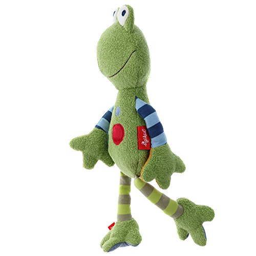 sigikid, Mädchen und Jungen, Stofftier Frosch, Patchwork Sweety, Grün, 38694 – Bild 6