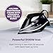 Tower Ceraglide Ultra Speed Iron with Ceramic Soleplate, 3100W, 360ml Water Tank, 40g Continuous Steam, 180g Steam Boost, Anti-Drip & Self-cleaning Function, Purple, T22013PR