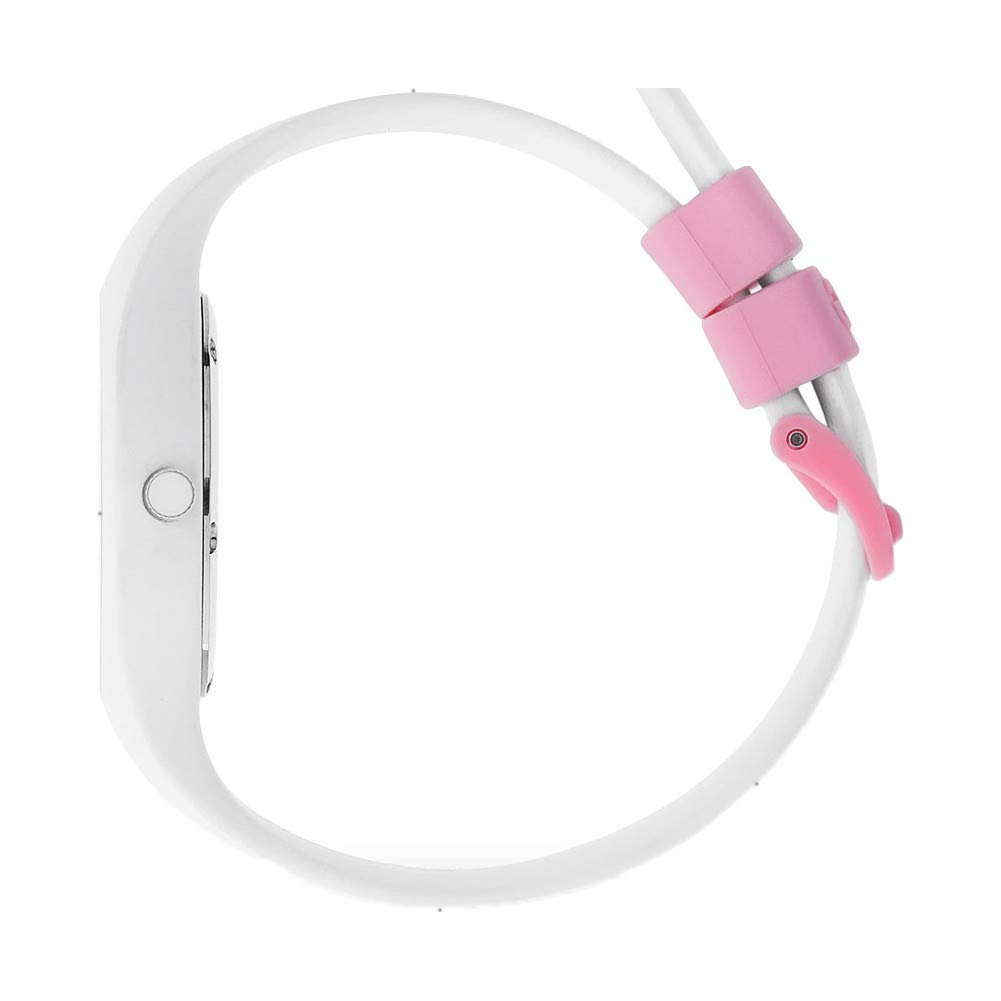 Ice-Watch - ICE ola kids Candy white - Biały zegarek dla dziewczynki z silikonowym paskiem - 014426 (Small)