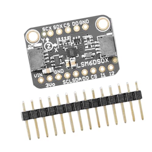 Módulo IMU I2C SPI LSM6DSOX compacto para tareas de integración