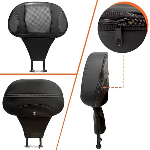 Coussin de dossier moto haut de gamme pour Touring CVO et Electra