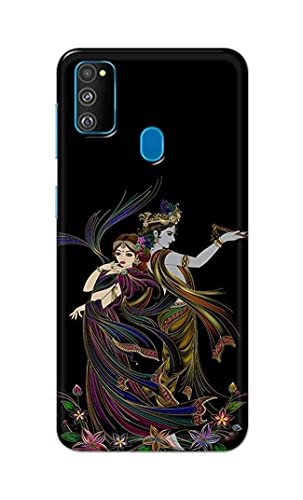 Image of Lord Radha and Krishna Hard Back Case Cover for Samsung Galaxy M30s / Samsung M21, SM-M307FN / DS, SM-M307F / DS Back Cover -(J5)VNS2223