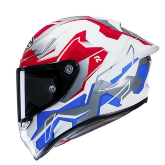 Capacete Hjc Rpha 1 Nomaro Vermelho Branco Azul E Cinza 58