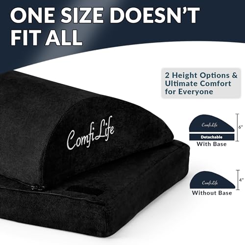 image for ComfiLife Foot Rest for Under Desk at Work – Adjustable Desk FootRes