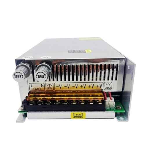 RJVELEUK 1000W AC 220V 110V to DC 12v 24v 36v 48v 60v 80v 120v 220v CC CV Digital Display Switching Power Supply Adjustable(0-80V 12.5A)