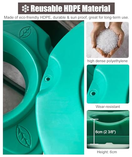Cesto Galleggiante per Piante acquatiche per laghetto - Isola per Piante acquatiche, Kit per Piante da Giardino per laghetto di Koi e Pesci, Ideale per acquari