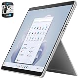 Microsoft QKI-00001 Surface Pro 9, 13' 2-in-1 Tablet & Laptop, Thin & Lightweight, Intel 12th Gen i7 Fast Processor, 16GB Ram, 1TB Storage, Platinum Bundle with 4 YR CPS Enhanced Protection Pack