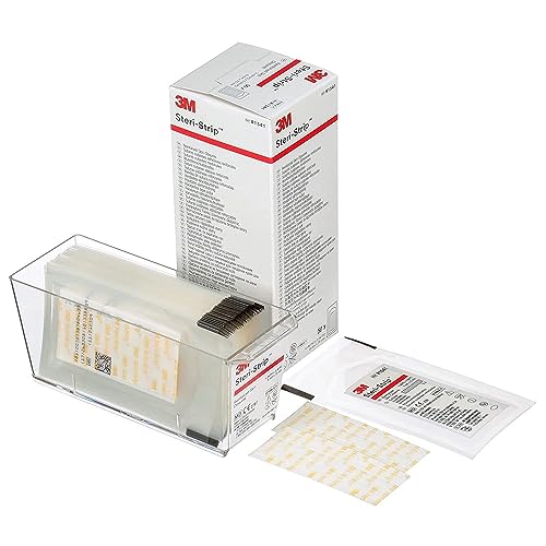 3M R1541 1/4'' x 3'' Steri-Strip Reinforced Skin Closure (50 Per Box) - image 2