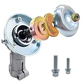 HRuiRed 26mm Lawn Mower Gear Head Universal 9 pin Spline Brush Head Cutter Strimmer Grass Trimmer Gearhead Gearbox Lawnmower Brushcutter Accessories