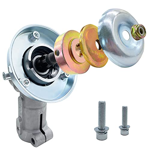 HRuiRed 26mm Lawn Mower Gear Head Universal 9 pin Spline Brush Head Cutter Strimmer Grass Trimmer Gearhead Gearbox Lawnmower Brushcutter Accessories