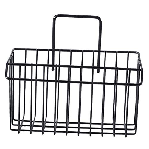 Cabilock Hanging Drain Basket Multi Functional Wall Organizer for Kitchen Bathroom Water Resistant Storage Holder for Toiletries Spice Bottles