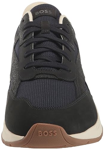 BOSS Men's Kurt Casual Leather Sporty Sneaker2
