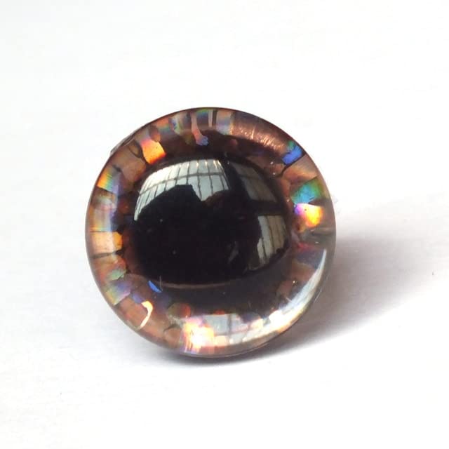20 stücke Plüschtier Augen 12 Farben Augen Zubehör DIY Puppenherstellung Zubehör 12-40mm 3D Glitter Spielzeug Augen Für DIY Plüsch