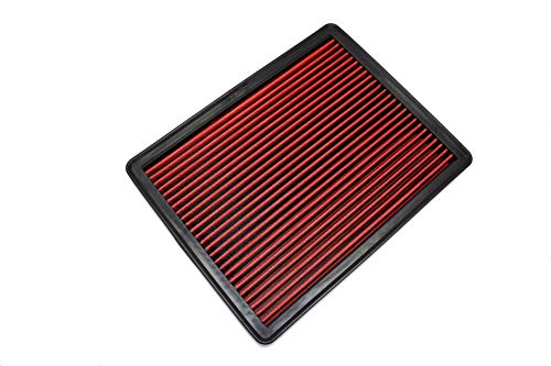 A-Team Performance Engine Air Filter, Washable and Reusable. Compatible with 1999-2019 Chevy/GMC Truck