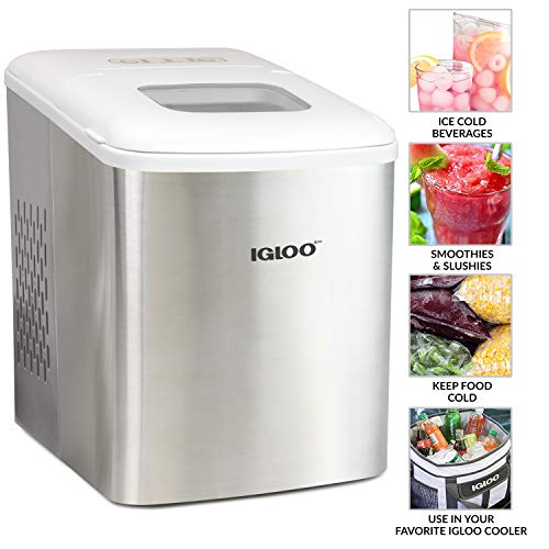 Igloo ICEBNH26SSWL Steel Automatic SelfCleaning Portable Electric