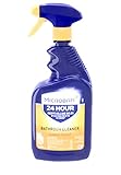 Microban 24 Hour Bathroom Cleaner and Sanitizing Spray, Citrus Scent - 32 Ounce (Pack of 4)4