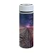 Sport Tazza da Viaggio da 17 Once A Prova di perdite Mantieni Traccia del Treno Freddo o Caldo Bottiglia d'Acqua Stellata Notte Thermos all'aperto