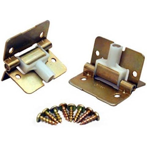 Johnson Hardware 1703PPK2 Shock Absorbing Hinges Cover