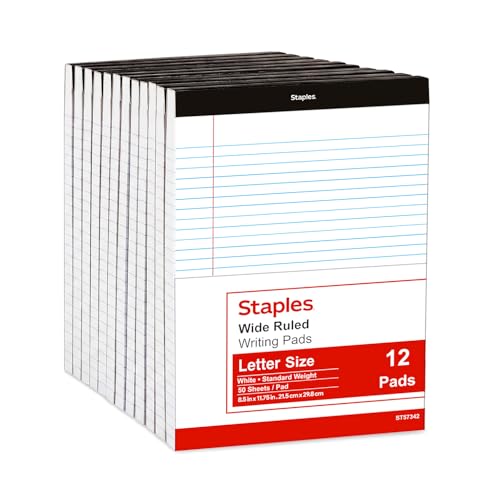 Blocs-notes anti-gaspillage Staples papier blanc pour organiser vos écrits