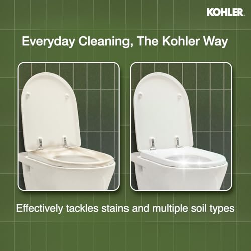 Kohler Surface Cleaner Liquid for Toilet Seats and Tiles 1000 ml | Alkaline-based Cleaning Solution for Bathroom | Stain & Streak-Free Finish | Safe on Hard Surfaces | Cleans as well as Sanitizes