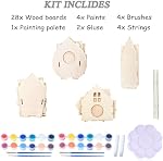 4 Pack DIY Bird House Kit for Kids, Arts and Crafts for Kids, Buildable DIY Birdhouse Kit for Children to Build, which is a Suitable for Children Over 3 Years Old