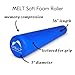MELT Soft Foam Roller 36 Inch Full Body Roller- Low Density for Gentle Compression