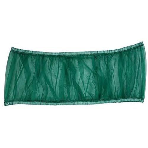 Image of Ventilated Nylon Bird Cage Cover,Bird Cage Seed Catcher Large Size Bird Cage Mesh Cover Protector for Round Square Cages (Green)