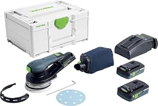 Festool Cordless Eccentric Sander ETSC 2 125 4,0 I-Plus