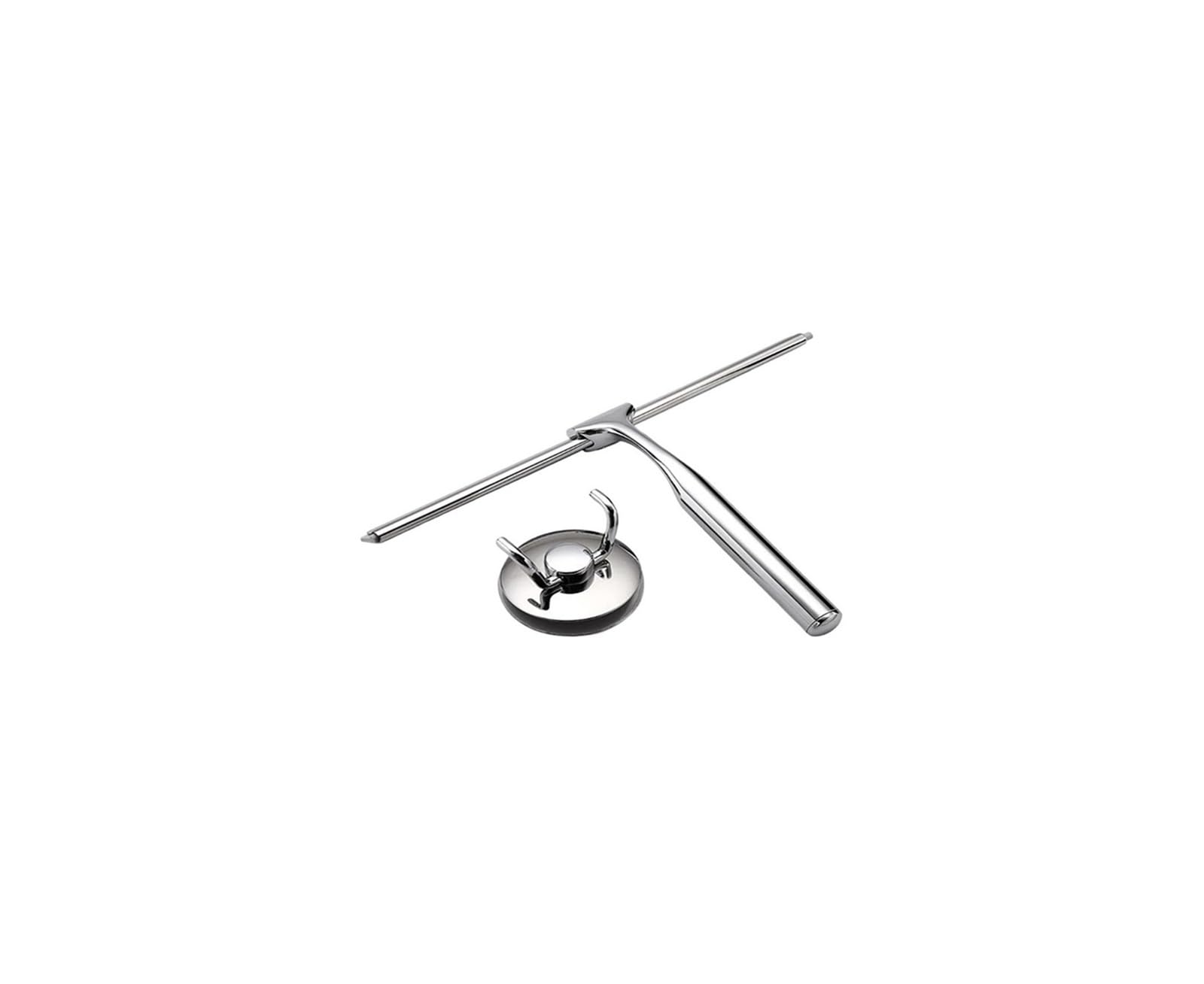 FGJsfhrDTU Stainless Steel Squeegee with Suction Hook for Home Car
