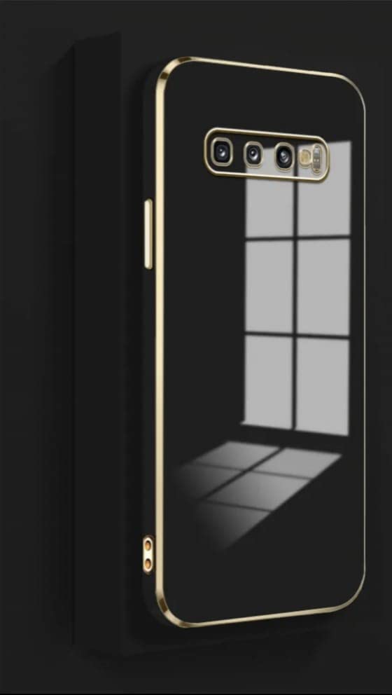 Apurb Store for Samsung Galaxy S10 Luxury Square Plating Case Solid Color Soft Silicone Back Cover for Samsung Galaxy S10 (Black) (B0BX76YJVL) Amazon Price History, Amazon Price Tracker