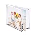 TWING Acrylic Picture Frames Magnet Photo Frame 5x5-12 + 12MM Thickness Clear Picture Frame（2 Pack）