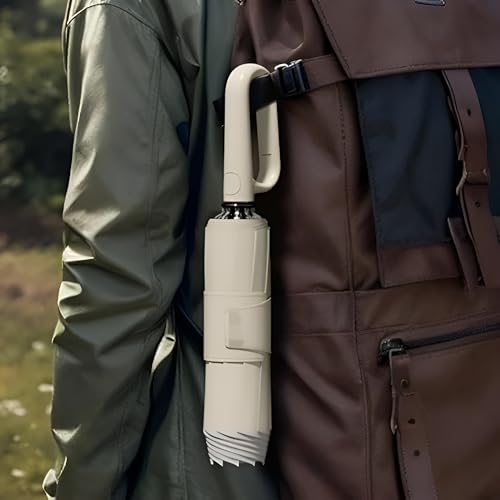 Image of Contacts Compact Folding Umbrella - Windproof Travel Umbrella with Automatic Open /Close, Waterproof, UV Protection, Portable Umbrella for Men, Women & Kids
