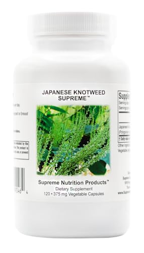 Supreme Nutrition Japanese Knotweed Supreme 120 Pure Polygonum cuspidatum Vegetarian Capsules