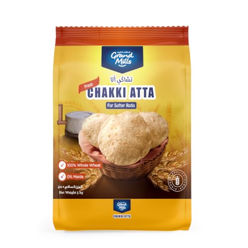 Grand Mills Chakki Atta Whole Wheat Flour 5kg