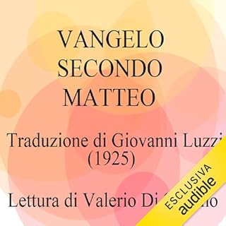 Vangelo secondo Matteo copertina