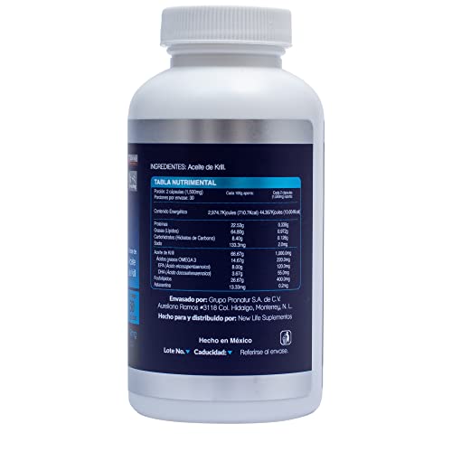 Aceites, krill capsulas Marca NLS ESSENTIALS (3)