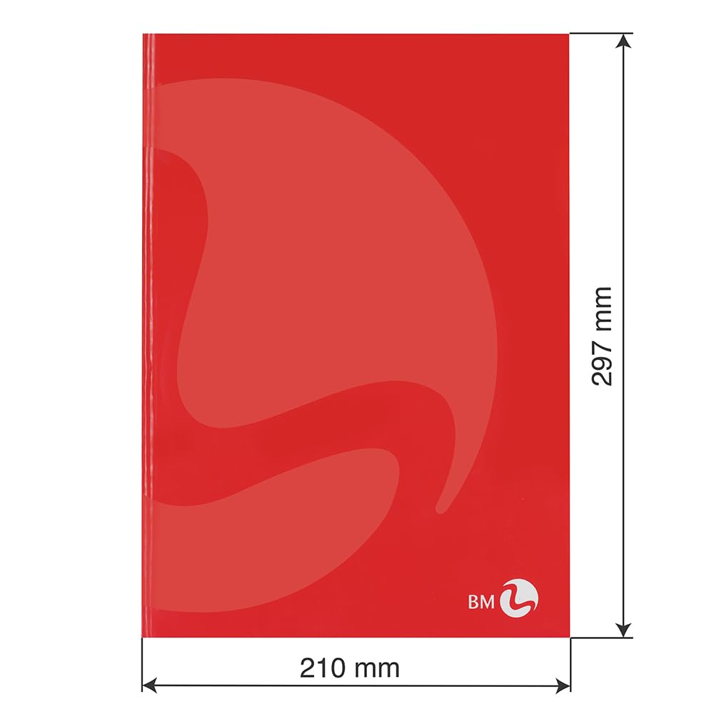 Enri 100430104 - Cahier Ligné, A5, 80 Feuilles, Pack 10 Cahiers