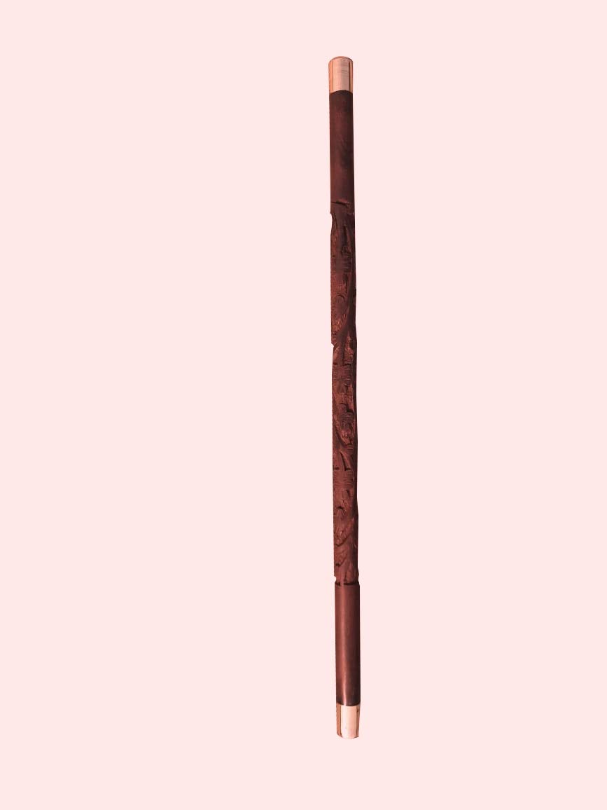 Lifestyle Helpmate Wooden Folding Walking Stick Sheesham Wood -23 inch-image-30