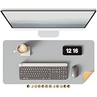 Large Leather Desk Mat Mouse Pad only .00: eDeal Info