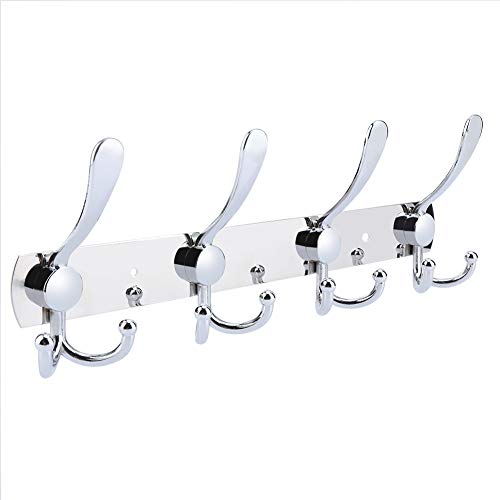 SET DI 10 ganci cappotto rustico montati a parete abito in ghisa