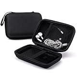 Anspruchsvolles Design: Klassischer Reißverschluss mit Karabinerhaken, Sie können die Box leicht erreichen oder an Ihrem Rucksack aufhängen, super bequem zum Mitnehmen; separate integrierte Netztasche zur Aufbewahrung von USB-Kabeln, Ladegeräten und anderem praktischen Zubehör.